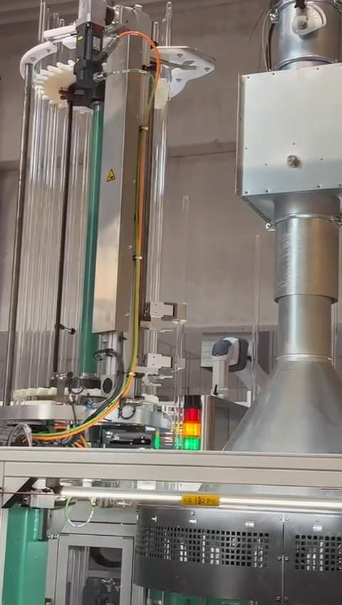 Neue RP 18 Flaschenmaschine in Produktion #4