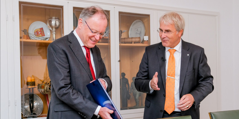 Ministerpräsident Weil besucht die Piller Group in Osterode